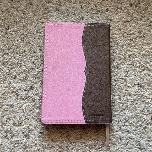 Pink and Brown Faux Leather Holy Bible (NASB Translation) - Picture 13 of 13